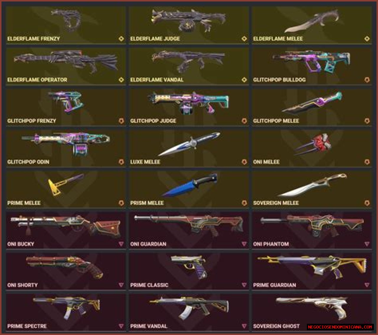 All Valorant skin bundles: tiers, weapons, prices