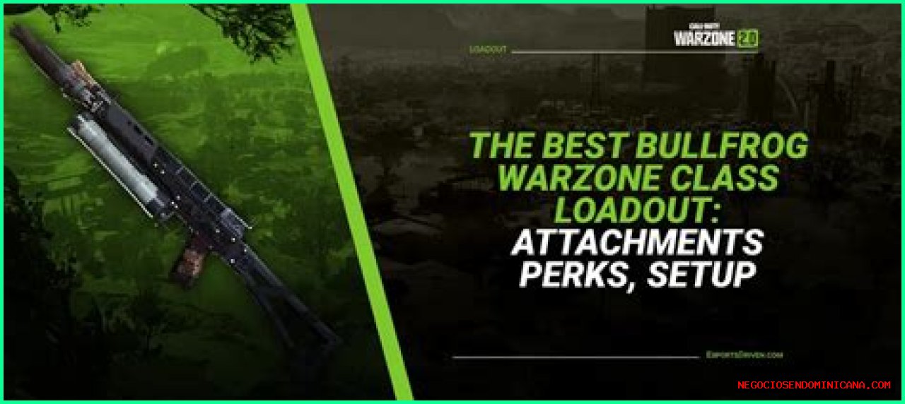 Best Bullfrog Warzone class loadout: Attachments, Perks, Setup