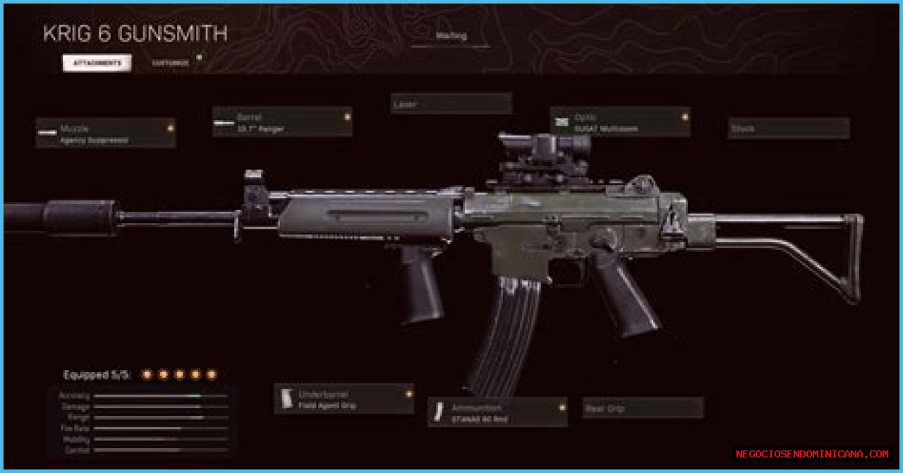Best Krig 6 Warzone class loadout: Attachments, setup, perks