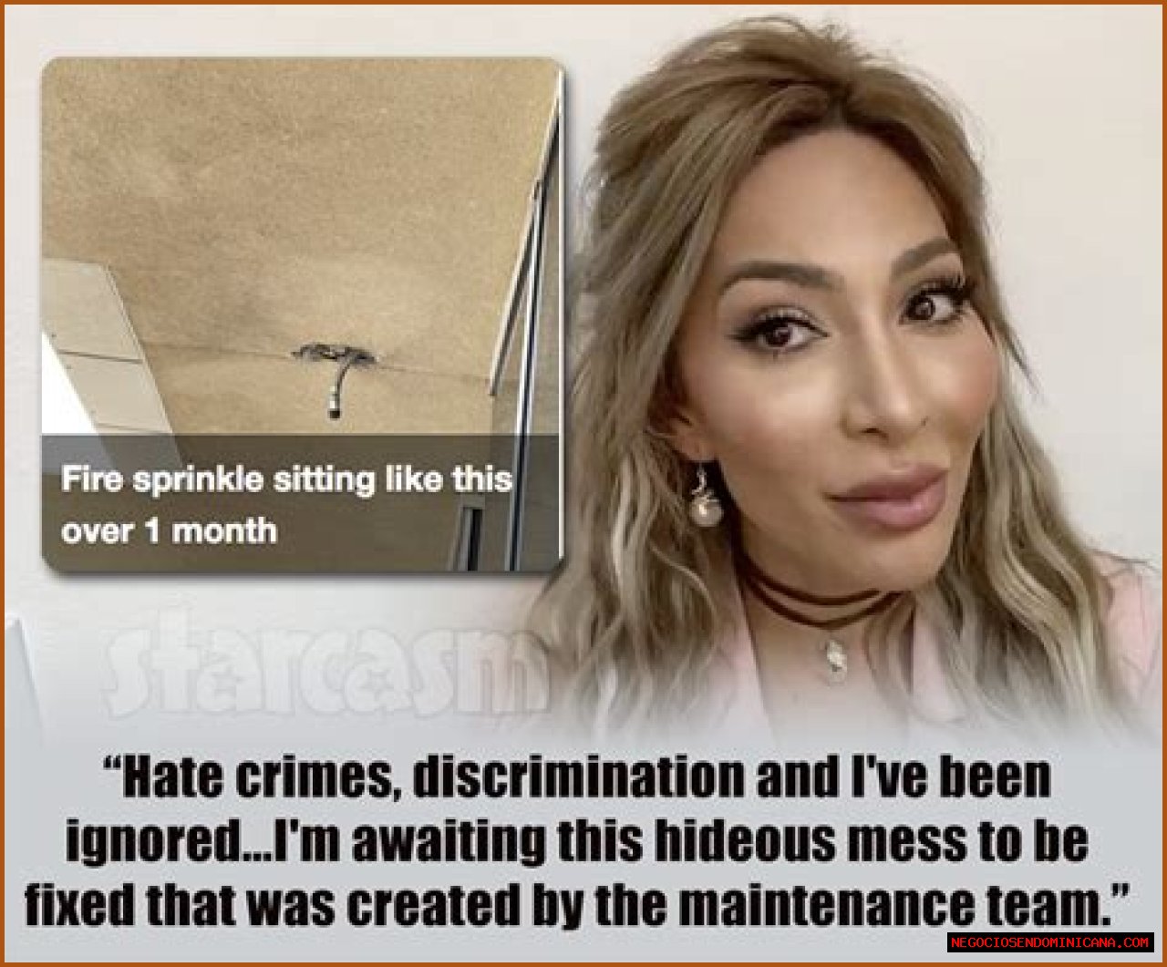 Farrah Abraham Sets Apartment Complex on Fire ... Then Leaves Negative Yelp Review! ·