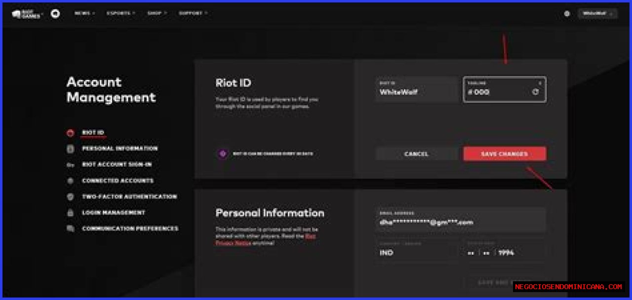 How to change Valorant username