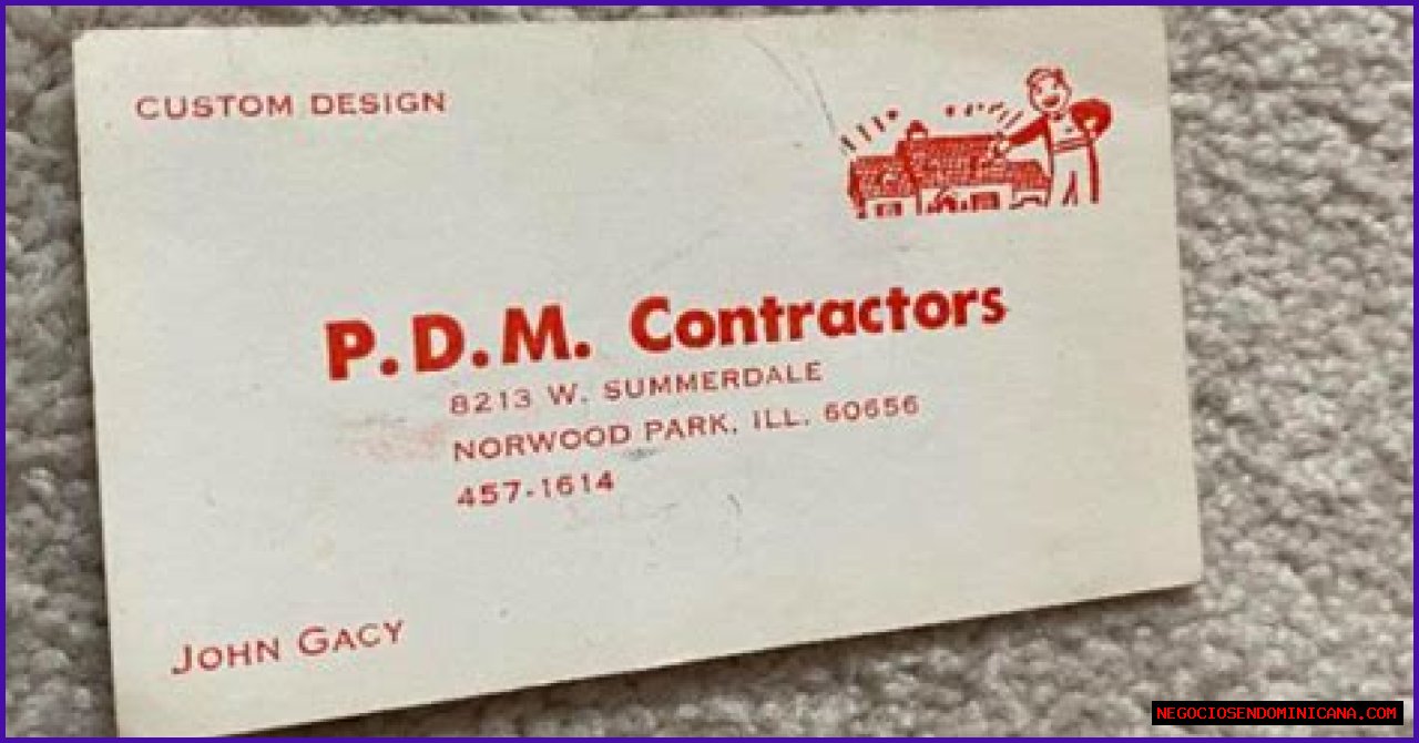 John Wayne Gacy's Business Card Unearthed by Reddit User