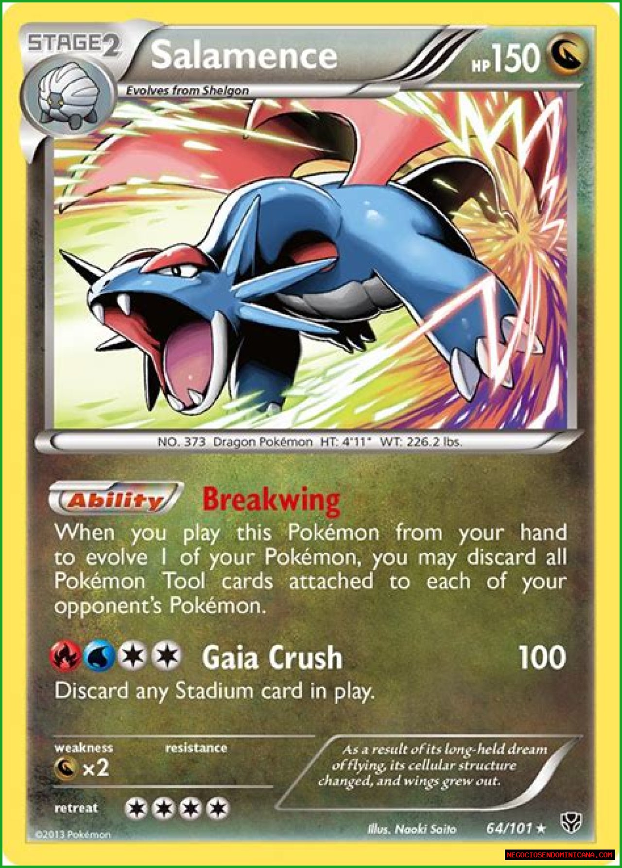 Salamence (Pokémon) - Bulbapedia, the community-driven Pokémon encyclopedia