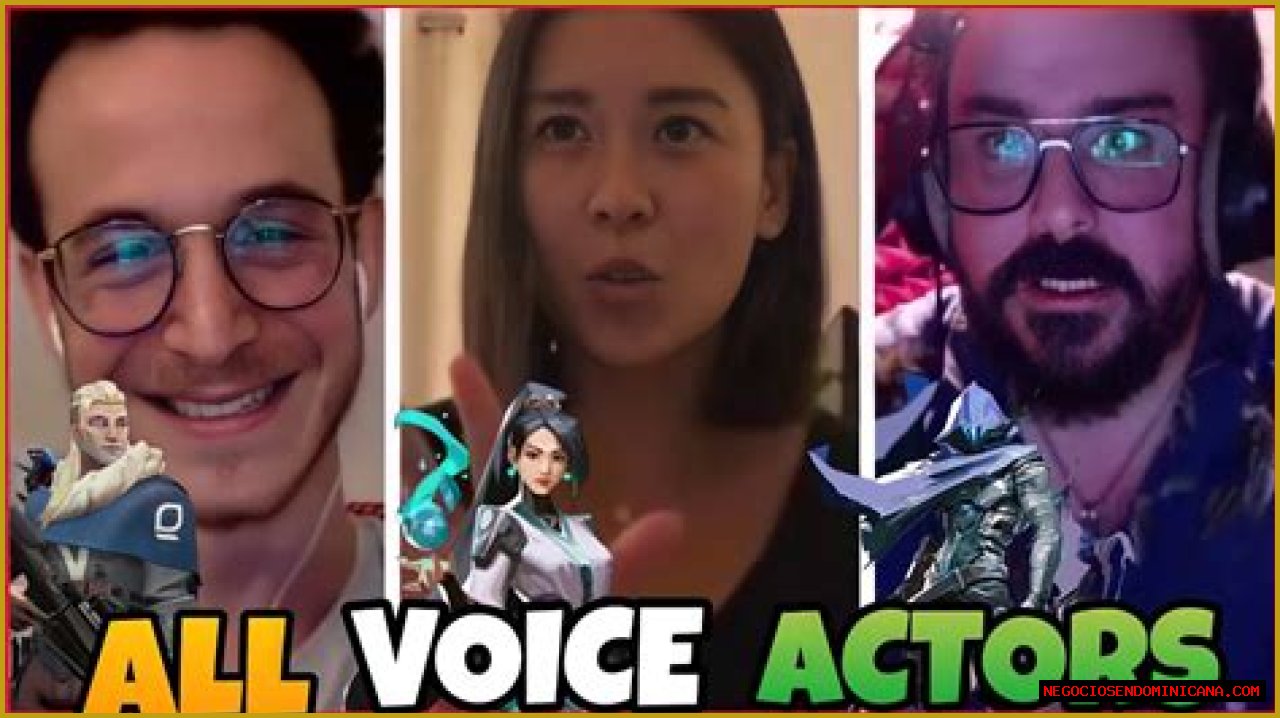 Valorant voice actors for all Agents