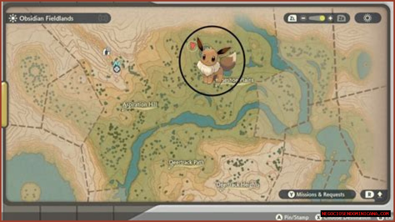 Where to find Eevee in Pokemon Legends Arceus